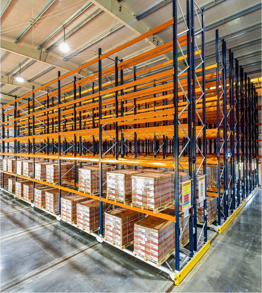 Mobile Pallet Racking
